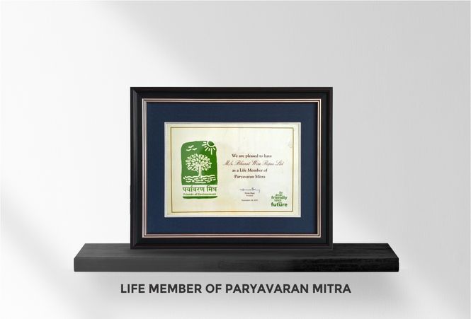 Life member of Paryavaran Mitra