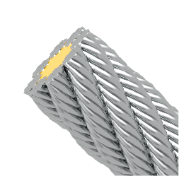 Elevator Wire rope INDIROPE - 819S + FC 8x19S (9-9-1)